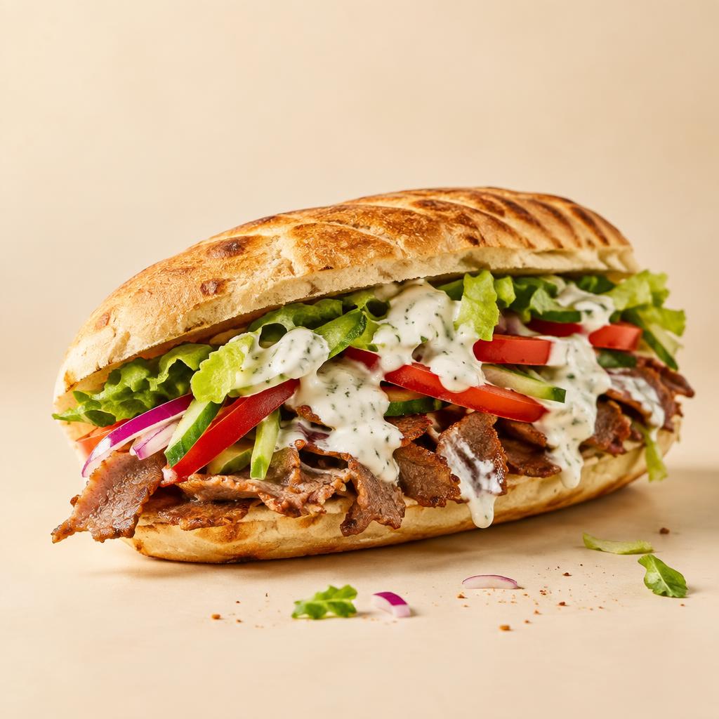 Kebab w bułce